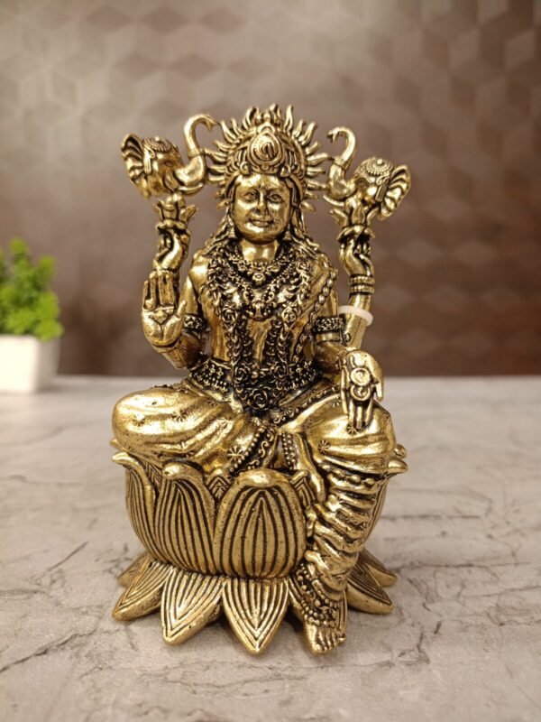Brass Fine Art Gajalakshmi Idol at Wholesale Price