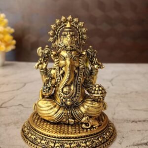 Brass Fine Art Ganesha on Oval Base at Manfuacturer Price