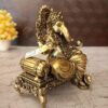 Buy Brass Fine art Ganesha on Sofa at Wholesale dealer Madurai, India | 100% Pure Brass Idols Supplier - Image 2