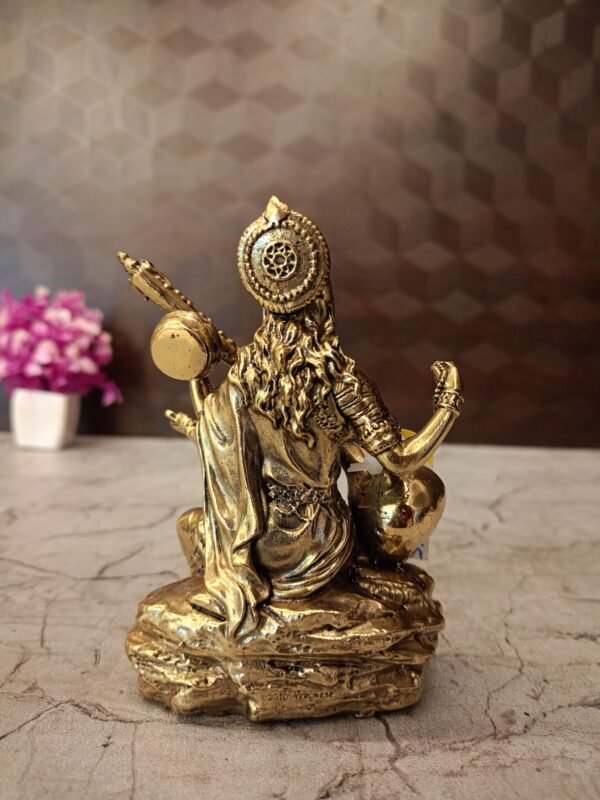 Buy Brass Fine Art Saraswathi Idol at Wholesale Price Chennai, India | 100% Pure Brass Idols Wholesale Dealer - Image 4