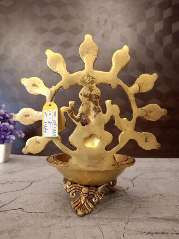 Buy Brass Gajalakshmi Diya at Manufacturer Price Bangalore,India | 100% Pure Brass Manufacturer Price - Image 4