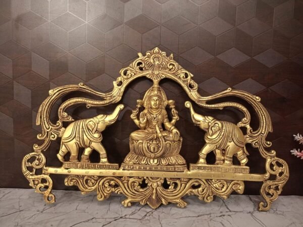 Brass Gajalakshmi Wall Mount Wholesaler 