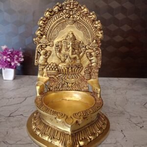 Brass Ganesha Diya at Wholesale Price