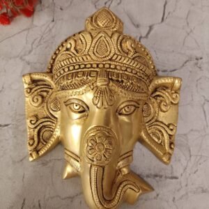 Brass Ganesha Face Wall Mount Wholesale dealer