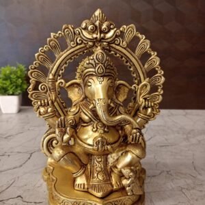 Buy Brass Ganesha with Thiruvachi at Manufacturer Price Kolkatta, India