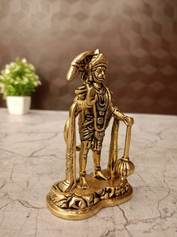 Buy Brass Hanuman Idol at Manufacturer Price Channai,India | 100% Pure Brass Idols Manufacturer - Image 2