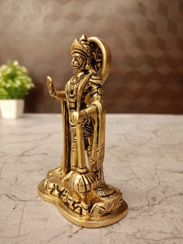 Buy Brass Hanuman Idol at Manufacturer Price Channai,India | 100% Pure Brass Idols Manufacturer - Image 3