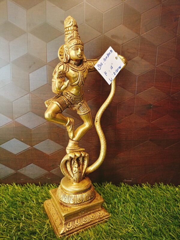 Buy Brass Kalinga Krishna Idol at Manufacturer Price Moradbad ,India | 100% Pure Brass Idols Suppliers - Image 3