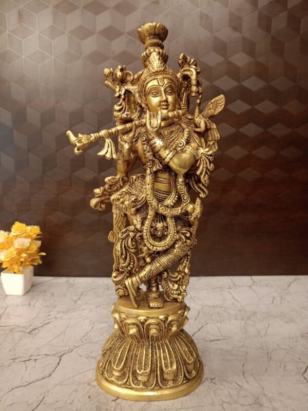 Brass Krishna Idol at Wholesale dealer Price