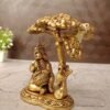 Buy Brass Krishna Idol with Pot Under Tree at Wholesale Dealer Jaipur,India |100% Pure Brass Idols Manufacturer - Image 3
