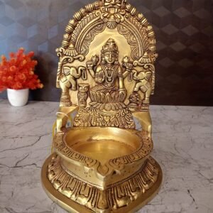 Brass Lakshmi Diya at Wholesale Market