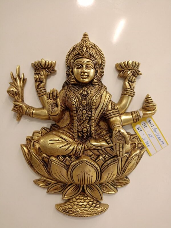Buy Brass Lakshmi Wall Mount at Manufacturer Price Bangalore