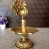 Buy Brass Peacock Five Face Diya at Manufacturer price Trichy,India | 100% Pure Brass Idols Suppliers - Image 2