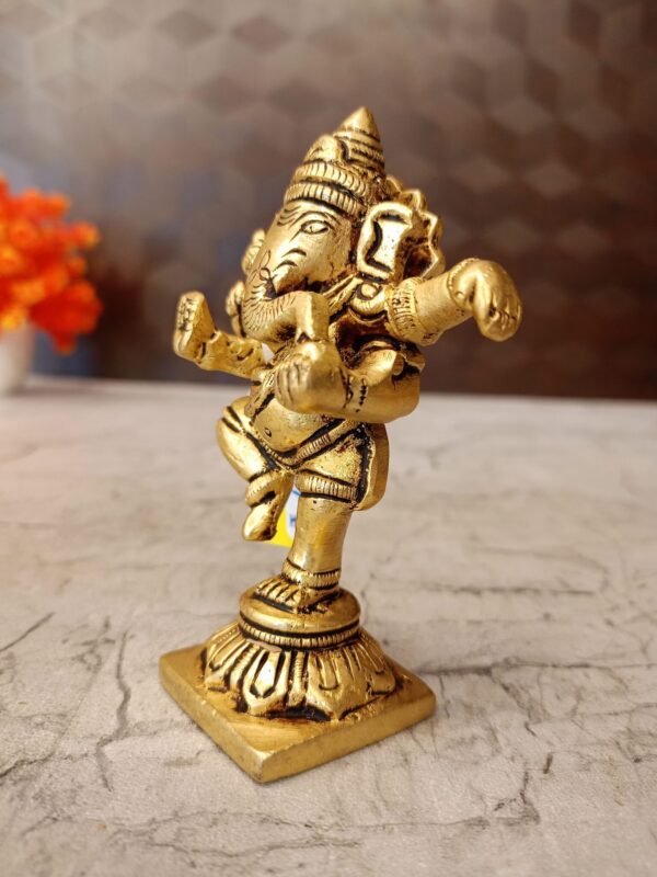 Buy Brass Rathna Ganesha Idol at Manufacturer Price Kumbakonam,India | 100% Pure Brass Manufacturer - Image 3