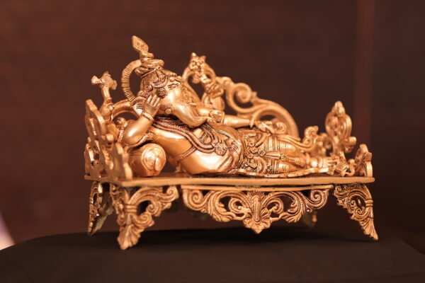 Brass Reclining Ganesha from Wholesale Dealer
