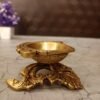 Buy Brass Single Face Agal Diya with Designer Base at Manufacturer Price, India | 100% Pure Brass Idols Manufacturer - Image 2