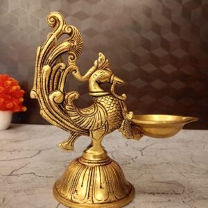 Brass Single Face Annam Diya at Wholesale Price