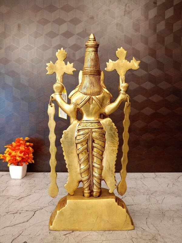 Buy Brass Venkatachalapathy Idol at Wholesale Price Aligarh, India | 100% Pure Brass idols Suppliers - Image 4