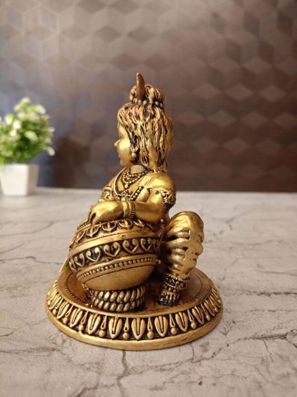 Buy Brass Vennai Krishna Fine Art Idol at Wholesale Dealer Chennai, India | 100% Pure Brass Idols Manufacturer - Image 2