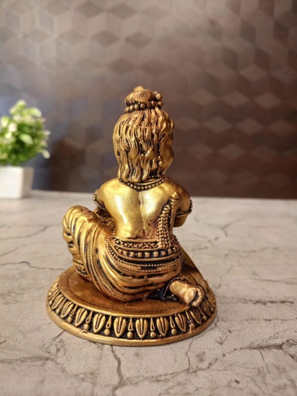 Buy Brass Vennai Krishna Fine Art Idol at Wholesale Dealer Chennai, India | 100% Pure Brass Idols Manufacturer - Image 4