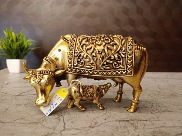 Buy Brass Fine art Gomatha Idol at Manufacturer Price Coimbatore, India