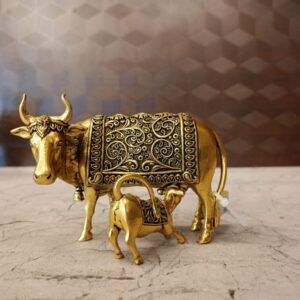 Brass Fine art Gomatha Idol