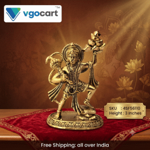 Brass Anjaneya Idol