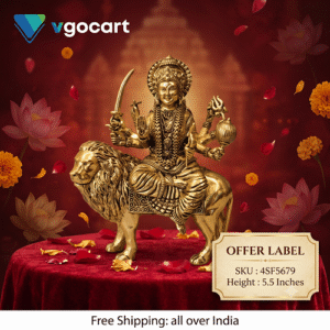 Brass Durgai Amman Idol