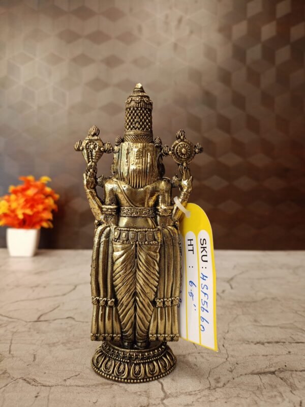 Buy Brass Fine Art Balaji Idol Antique Finish Handicraft at Wholesale Market Price Coimbatore, India | 100% Pure Brass Idols Wholesale Supplier and Dealer Tamil Nadu , India - Image 4