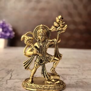 Brass Fine Art Hanuman Mountain idol