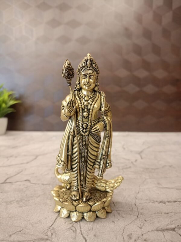 Brass Fine Art Murugan Idol