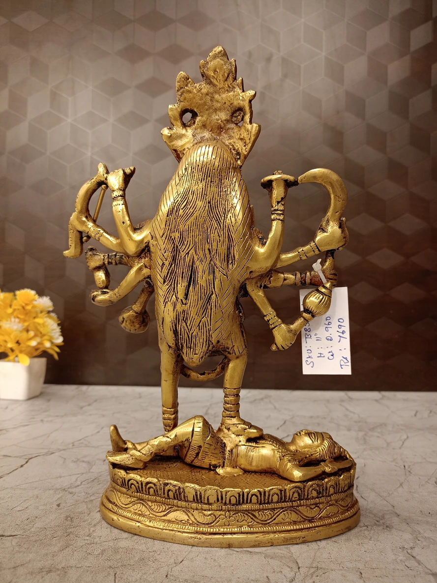 Brass Kali Amman Idol 11'' - Image 2