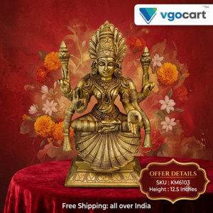 Brass Padmavathi Thayar Idol
