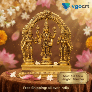 Brass Perumal With Sridevi Budevi