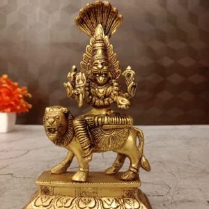 Brass Prathyangira devi Idol 7"