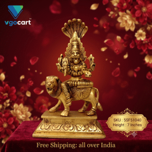 Brass Prathyangira Devi Idol