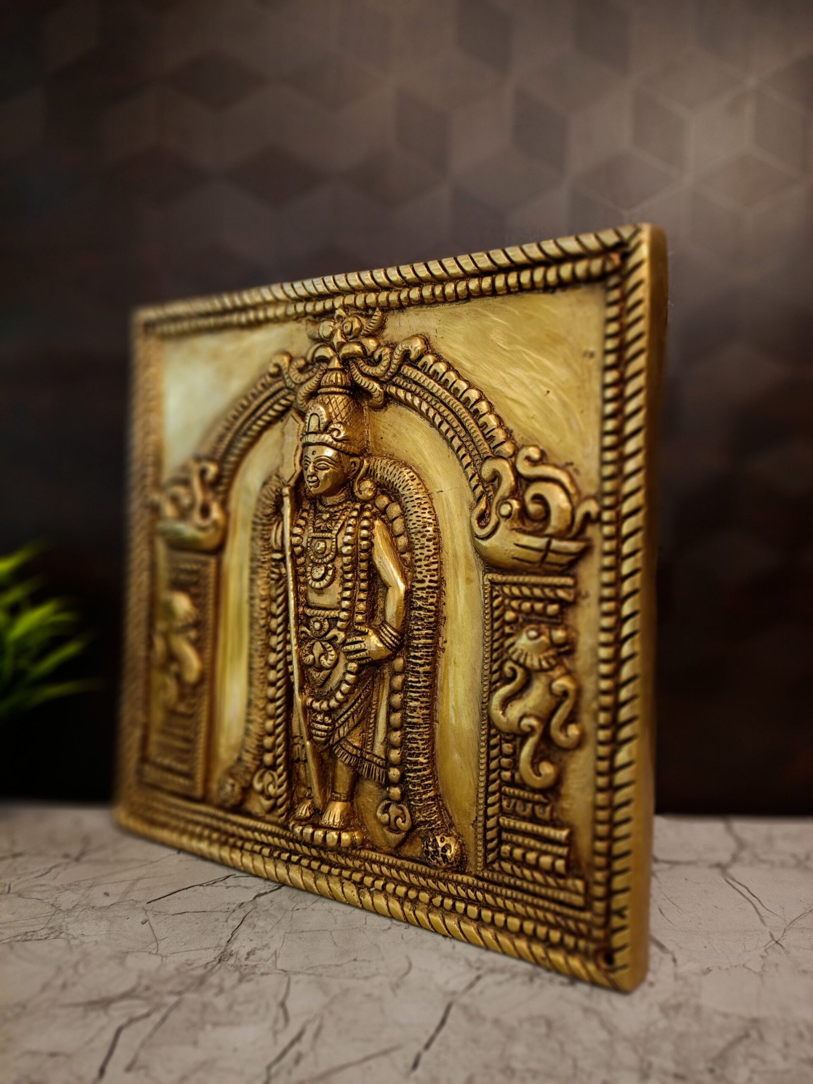 Brass Swamimalai Murugan Idol at Wholesale price Chennai, India | 100% Pure Brass Idols Supplier - Image 5