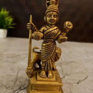 Brass Kolhapur Lakshimi Devi 5”