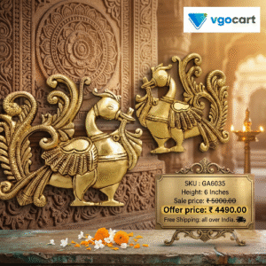 Brass Annam Wall Mount Idol