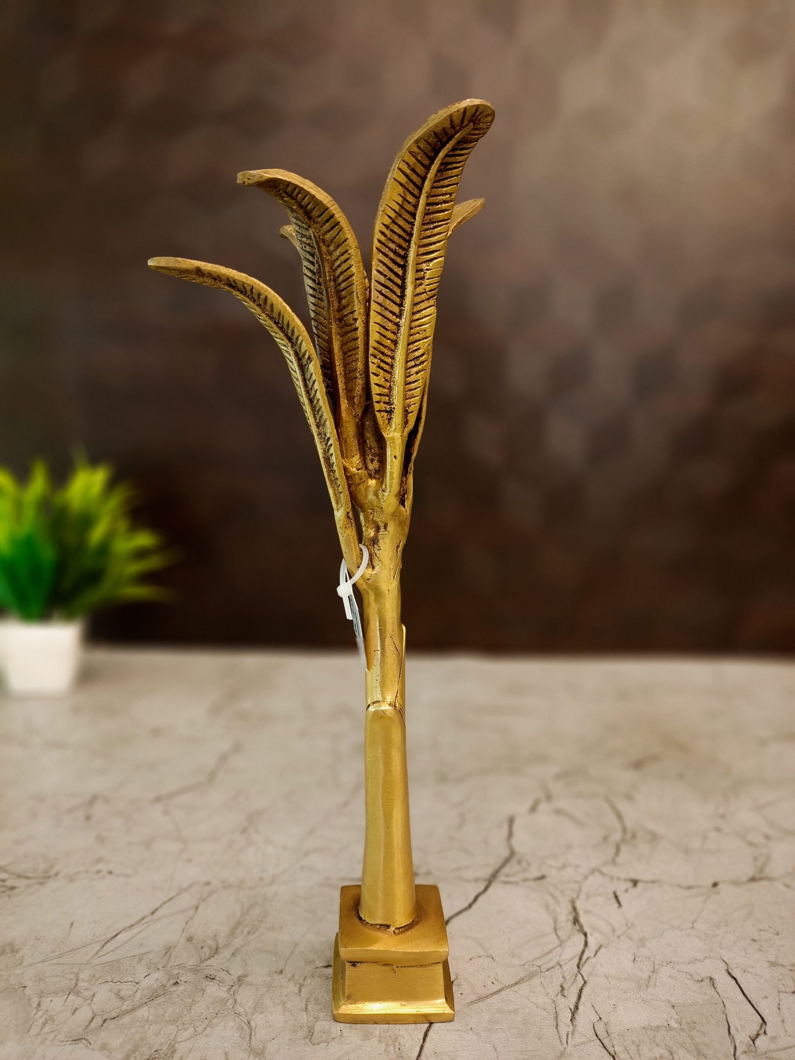Brass Banana Tree 12” - Image 2