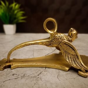 Brass Parrot Bracket Wall Mount – 7.5”