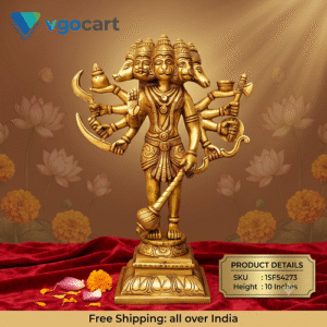 Brass Hanuman idol