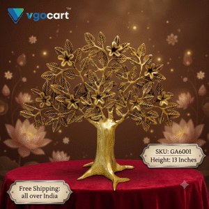 Brass Kalpavirusha Tree Idol