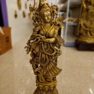 Brass Radha Idol – 29”