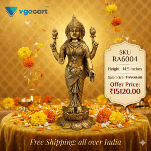 Brass Maha Lakshmi – 14.5”